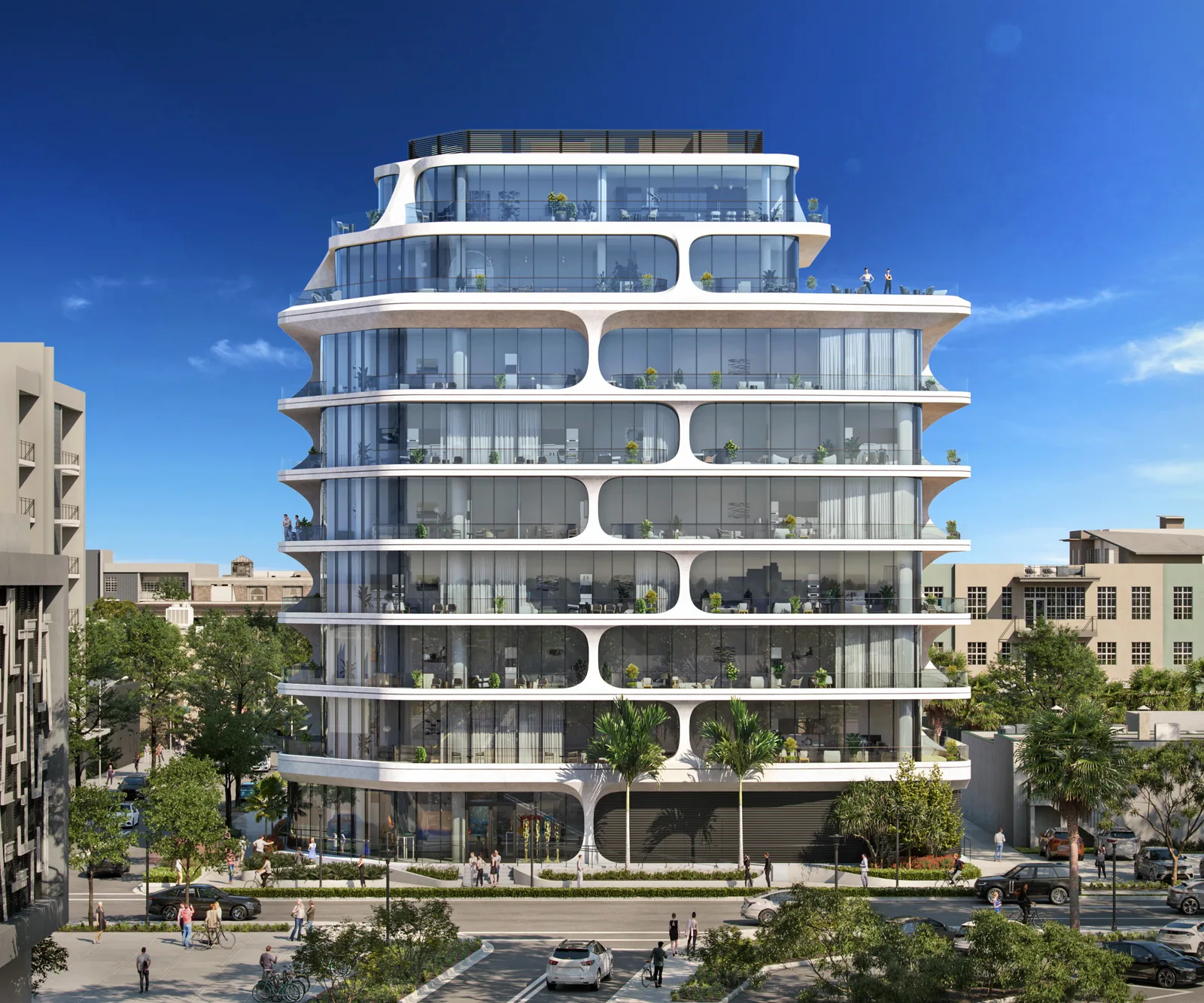 Exterior rendering of 404 NW 1st Ave, Fort Lauderdale – BOGZA